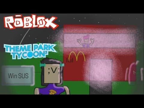 Jollibee and McDonalds in Theme Park Tycoon!? (Roblox)