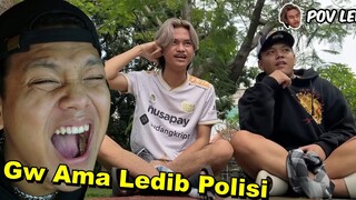 Gw Reaction Video Polisi Maling ANAK2 BRUTAL ... (YANG KETANGKEP GW SABET! PAKE SARUNG!)