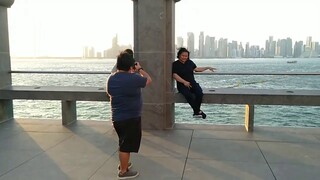 With my Friends in Qatar