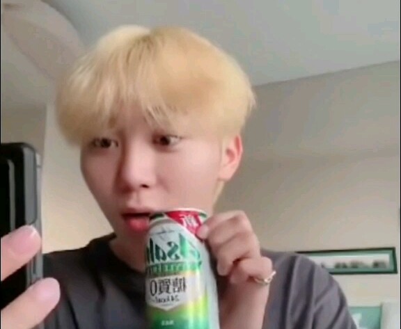 [TREASURE/SEVENTEEN] Because he’d been drinking Asahi beer, Seokwan boo recorded a video message for