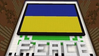 BUILDING "UKRAINE" FLAG BLOCKMAN GO | BUILD BATTLE|