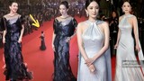Zhang Ziyi is beautiful&powerful, YangMi shows off figure on the red carpet of Cannes Film Festival