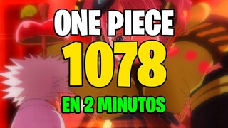 ONE PIECE 1078 en 2 MINUTOS ! | SE VIENE LITERALMENTE !!  | Full Haki Marco