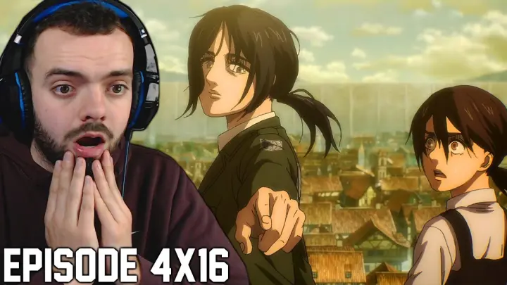Above and Below | Attack on Titan Season 4 Ep 16 Reaction