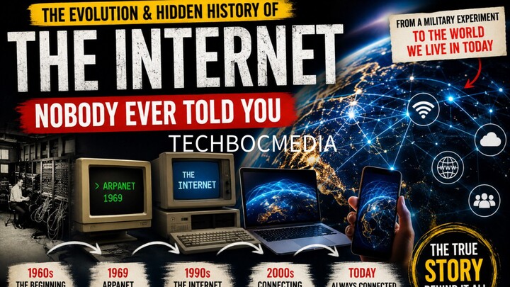 How the Internet Was Really Invented — The Hidden Story of the Internet Nobody Ever Told You