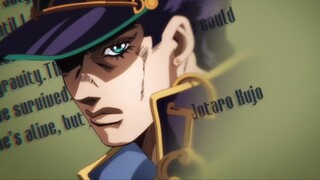 Mr. Jotaro's voice is reassuring.