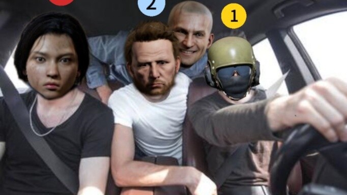 "Eh? Why is there an extra person in the car?"