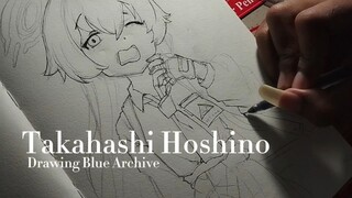 Drawing Takahashi Hoshino //Blue Archive