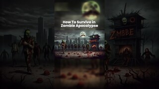 How to Survive in Zombie Apocalypse #shorts #fyp #japanese #relatable #funny #memes