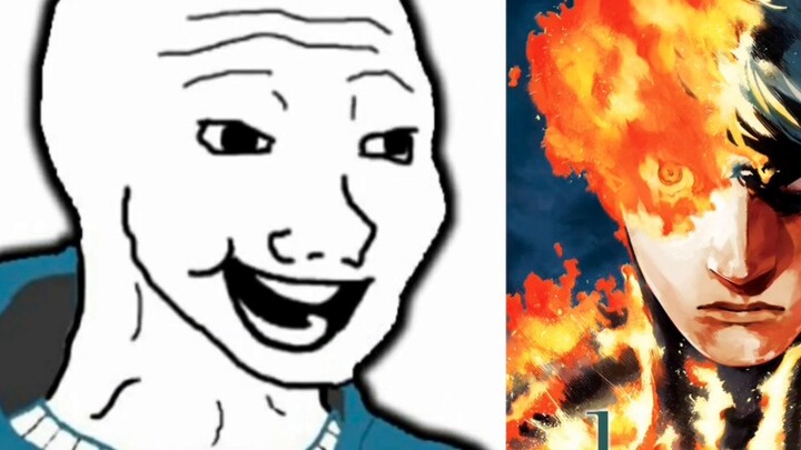 Before and after watching the Flame Fist comic