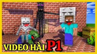 [ Lớp Học Quái Vật ] Tổng Hợp VIDEO HÀI Lớp Học  [ PHẦN 1 ] | Minecraft Animation