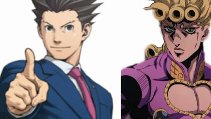 [JOJO×Gyak* Saiban] <Lagu Eksekusi> Buatan Sendiri Eksekusi bersama Rong Rong dan Phoenix Wright