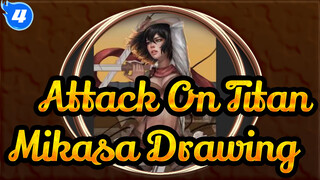 Mikasa | Attack On Titan | Drawing On Tablet_4