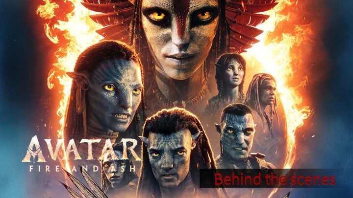 AVATAR fire and ash Behind the scenes movie Pandora