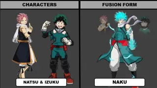 ANIME CHARACTERS IN FUSION FORM | AnimeData PH