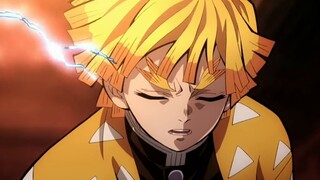 Agatsuma Zenitsu - former Sleeping Pillar, current Sounding Pillar, extremely cowardly and handsome 