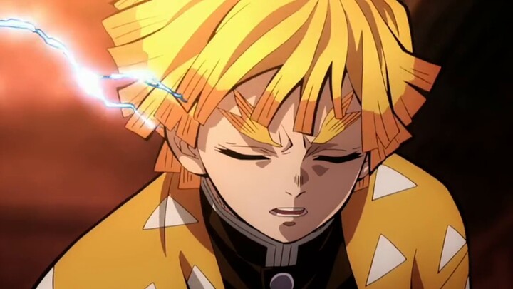 Agatsuma Zenitsu - former Sleeping Pillar, current Sounding Pillar, extremely cowardly and handsome 
