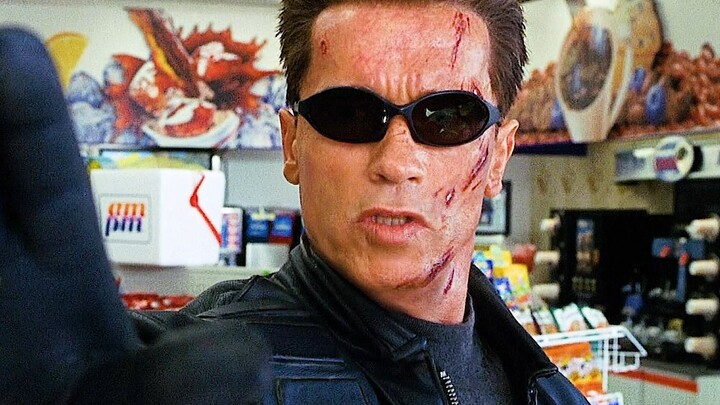 The only female Terminator, but unfortunately she is no match for T800!