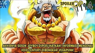 SPOILER OP 1114 - EDAN! AKHIRNYA SOSOK JOYBOY DIPERLIHATKAN! RAHASIA VOID CENTURY DIBONGKAR VEGAPUNK