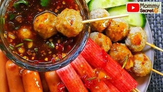 สูตรน้ำจิ้มลูกชิ้นสูตรโบราณแซบๆ(Tamarind sauce dips)