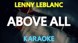 Above All - Lenny Leblanc (Karaoke Version)