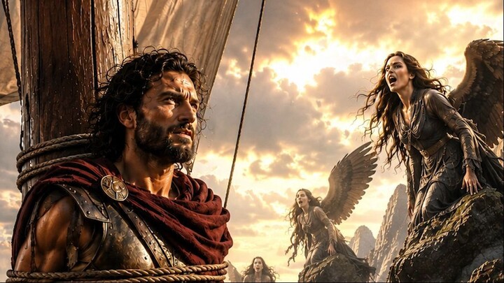 sirens calling for odyssey, shall he answer? السايرنات تنادي اوديسيوس لمصيره المحتوم فهل يستجيب؟