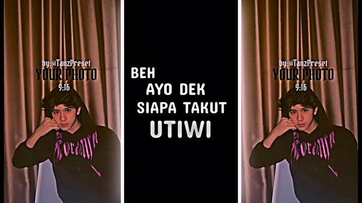 PRESET AM🎟 || PAKE FOTO SENDIRI📸 || SOUND AYO DEK SIAPA TAKUT UTIWI🗿