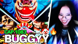 REACCION ONE PIECE cap 1083 BUGGY MI DIOS - REACCION POR PIRMERA VEZ - Holisofi