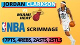 Jordan Clarkson vs Miami Heat Performance | NBA Scrimmage | July 25, 2020