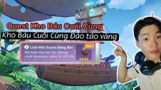 Quest Kho Báu Cuối Cùng | Kho Báu Cuối Cùng Đảo táo vàng 2.8 |  Linh hồn kosesimaru GENSHIN IMPACT