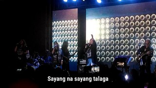 SAYANG NA SAYANG - AEGIS (LIVE with LYRICS)