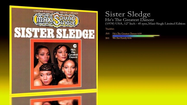 Sister Sledge (1978) He's The Greatest Dancer [12' Inch - 45 RPM - Maxi-Single Limited Edition]