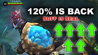 120% ARGUS PASSIVE IS BACK | ARGUS BURST DAMAGE IS BACK | MOBILE LEGENDS