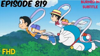 Doraemon Episode 819 Subtitle Indonesia | Tisu toilet terbang & cara melarikan diri dari nilai 0 Nob