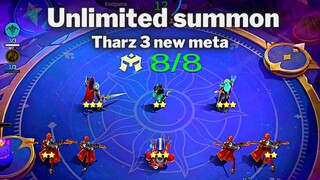 THARZ 3RD SKILL 3 STAR SUN WITH NECROKEEP UNLIMITED SUMMON NEW META | MLBB MAGIC CHESS BEST SYNERGY