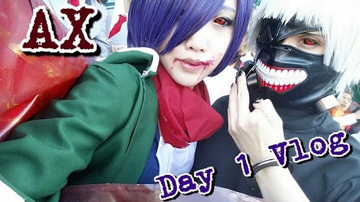 [UchihaHotline] Anime Expo '16 Vlog! (Day 1) [TOKYO GHOUL COSPLAY]