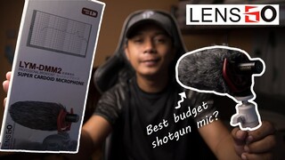 BEST BUDGET SHOTGUN MIC? - Lensgo LYM-DMM2 Review