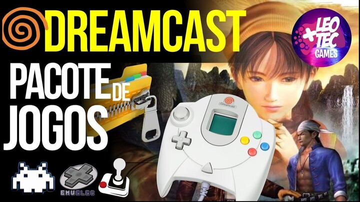 ️PACOTE RECHEADO com os JOGOS do DREAMCAST    EMUELEC - BATOCERA - RETROARCH