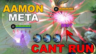 AAMON ENTERS THE META! I TOLD YOU | AAMON BEST BUILD 2022 | MLBB