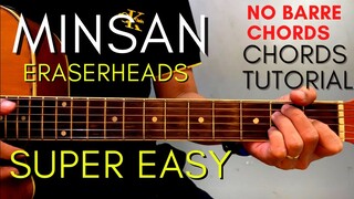 Eraserheads - MINSAN Chords (EASY GUITAR TUTORIAL) for Acoustic Cover