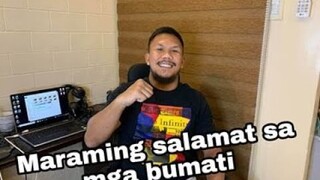 Eumir Marcial nag pasalamat sa mga fans