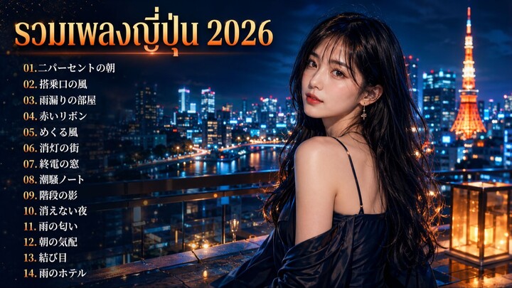 รวมเพลงญี่ปุ่นเพราะๆ 2026 | [ Kapook Music ] Vol.4 🎵#เพลงญี่ปุ่นเพราะๆ #เพลงญี่ปุ่นฟังสบาย