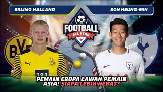 Son Heung-min vs Erling Halland: Pemain Asia Lawan Pemain Eropa! | Football Allstars Match 22 #short