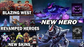 NEW LEAKS, REVAMPED INFORMATION, BLAZING WEST UPDATES & MUCH MORE in Mobile Legends