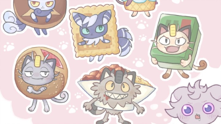Croissant Cat, but Pokémon specialty——