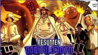 One Piece Capitulo 1070 | Resumen en 5 MINUTOS o Menos.