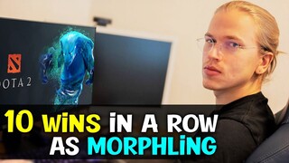 Topson MORPHLING - 10 Wins in a Row - BEST PLAYS