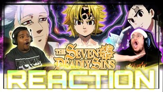 EVIL MELIODAS FIGHTS ZELDRIS & ESTAROSSA! | Seven Deadly Sins S3 EP17 REACTION