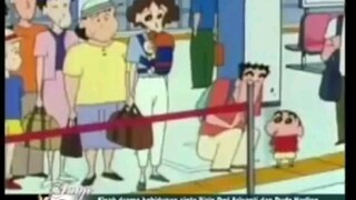 crayon shinchan - festival obor di Akita part 2