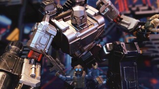 [Stop-motion animation] Are you kidding me? Tiny humans! Threezero siege Megatron is resurrected!